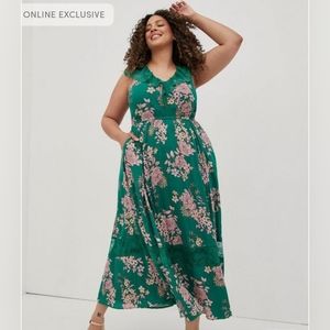 Maxi Gauze Smocked Waist Dress